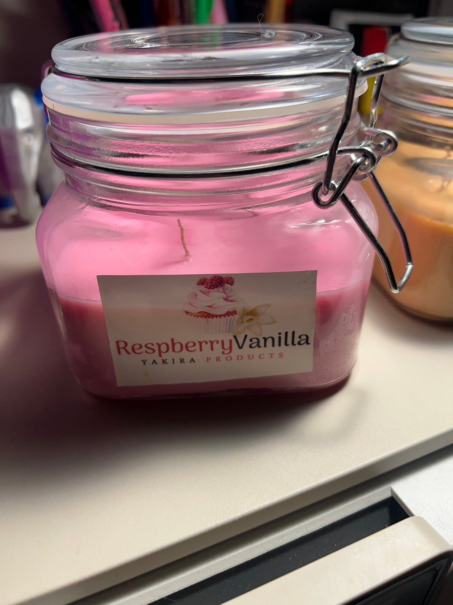 Raspberry Vanilla Candle